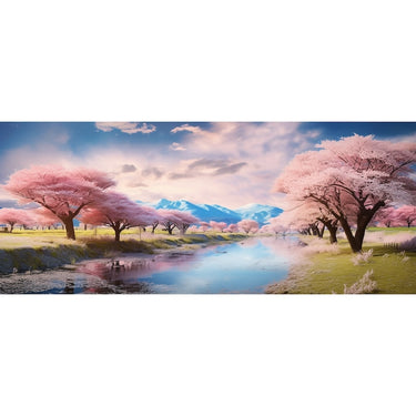 Cherry Blossom Painting Wall Art